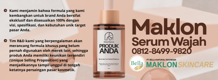 Jasa Maklon Serum Wajah