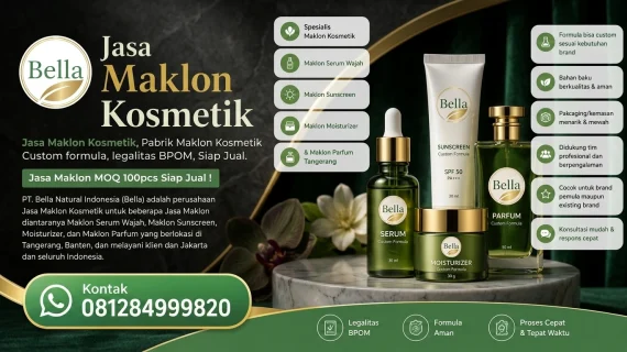 Apa itu Maklon Kosmetik MOQ 100 pcs? Penjelasan dan Keuntungannya