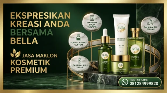 Wujudkan Brand Kosmetik Sendiri dengan Maklon Kosmetik MOQ 100 pcs